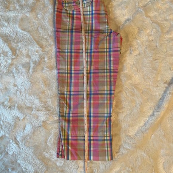 2/$30 Children's Place Plaid Capri Pants NWT - Picture 7 of 8